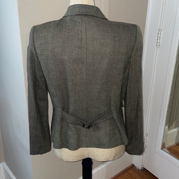 Kasper Greenish Wool Blend Blazer/Jacket - Picture 4 of 7